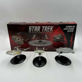 Star Trek Starship Diecast Mini replikas Mirror Universe Starships Box Set
